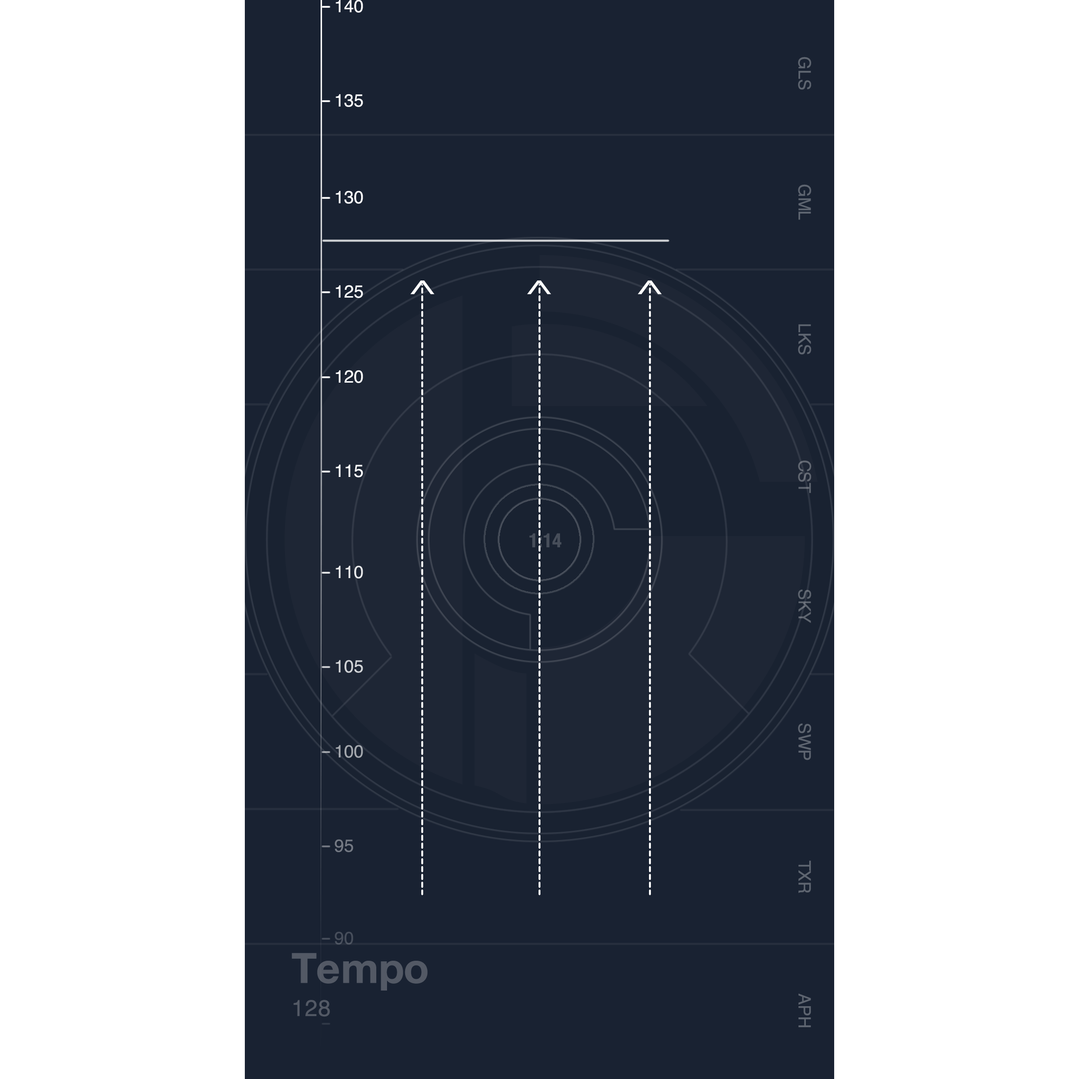 Screenshot of Tempo Selector.